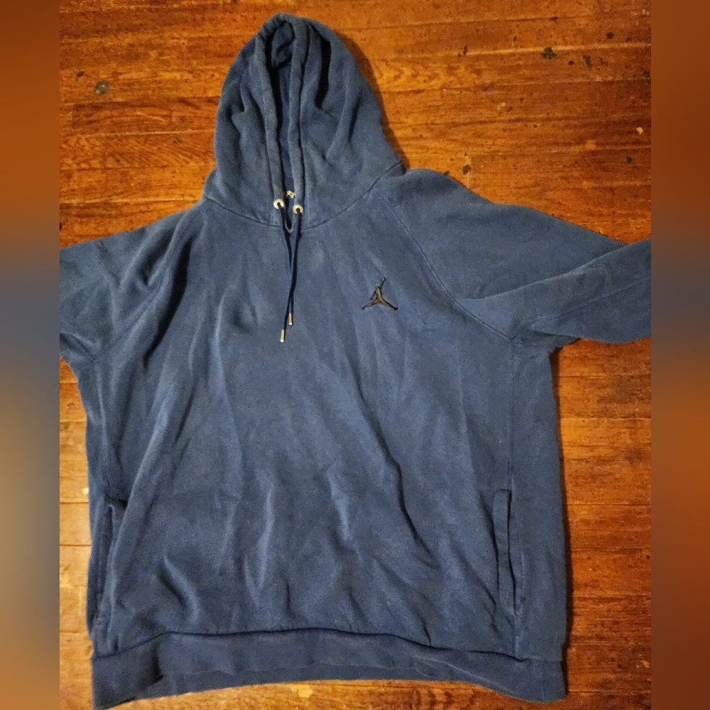 Jordan Men's sz 2XL Blue Hoodie